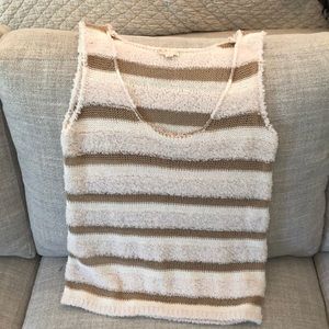 Ladies sleeveless sweater